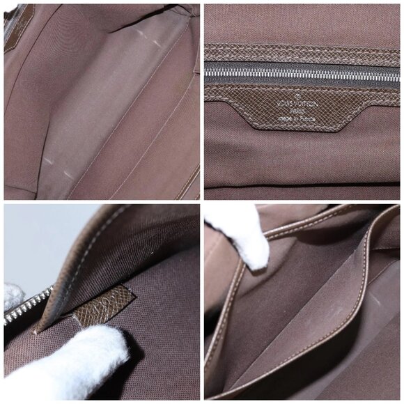 LOUIS VUITTON Taiga Igor Business Bag Grizzly - Picture 14 of 15